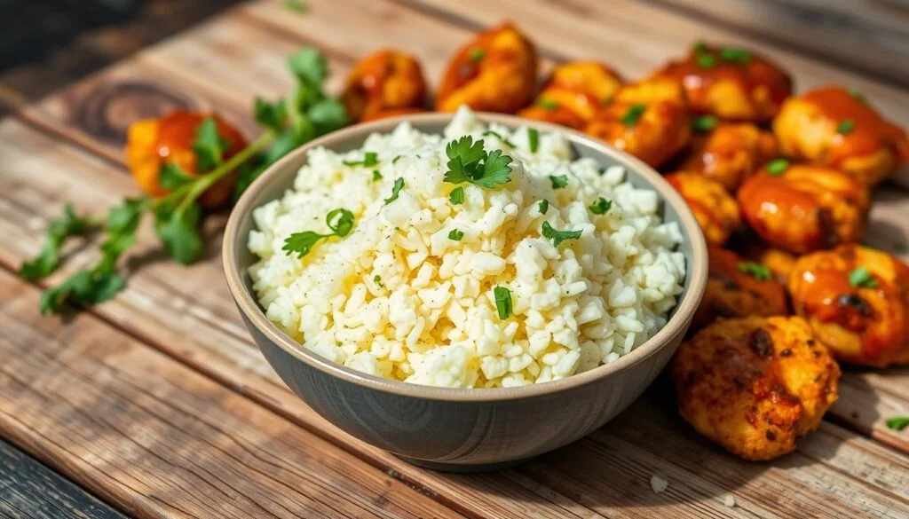 can i make buffalo chicken bites out of riced cauliflower