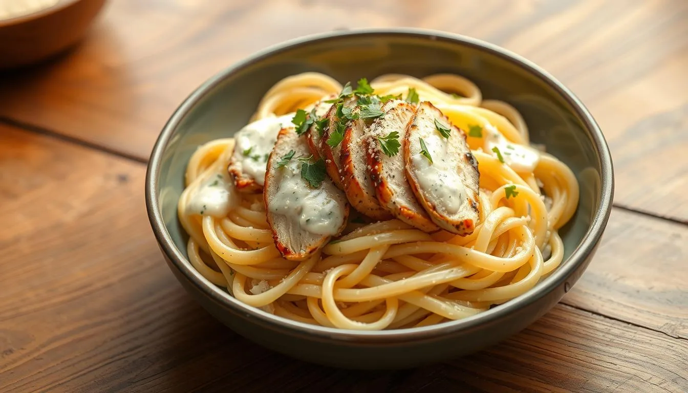 chicken alfredo